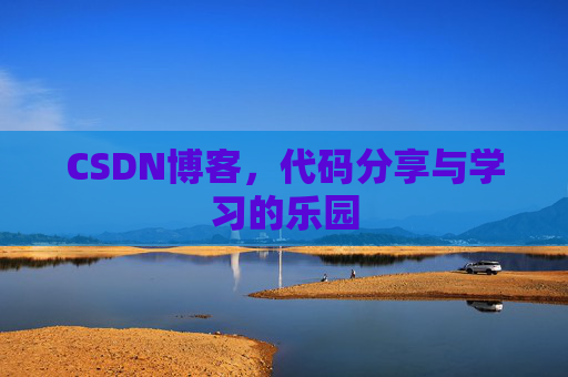 CSDN博客,代码分享与学习的乐园